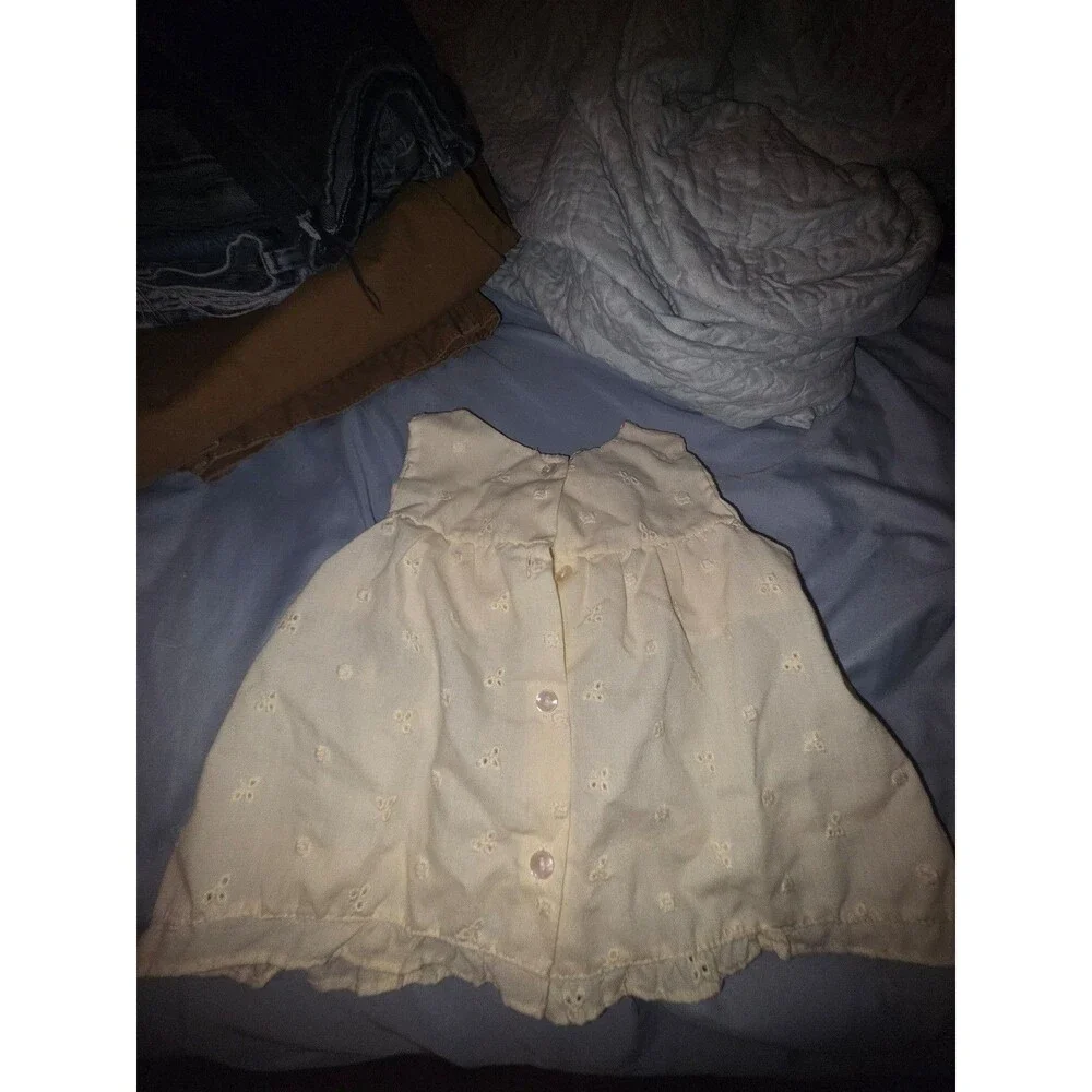 Teddy boom infant dress 0-3 months